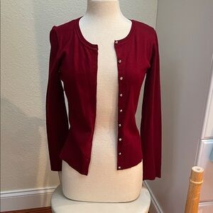Rampage Vibrant Red Knit Top